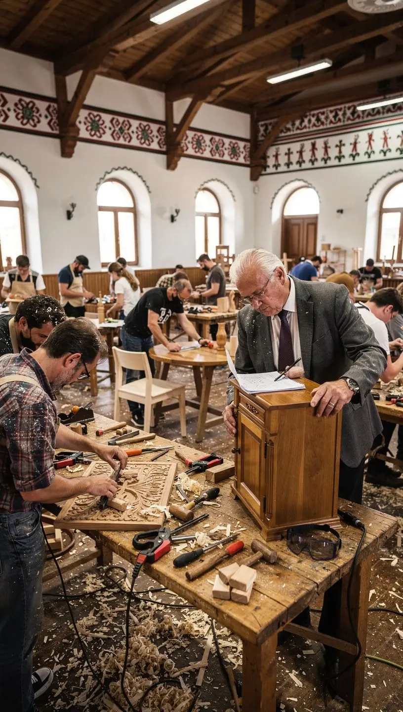 Online tanulási platform, ahol a fafeldolgozás alapjait ismerhetik meg.