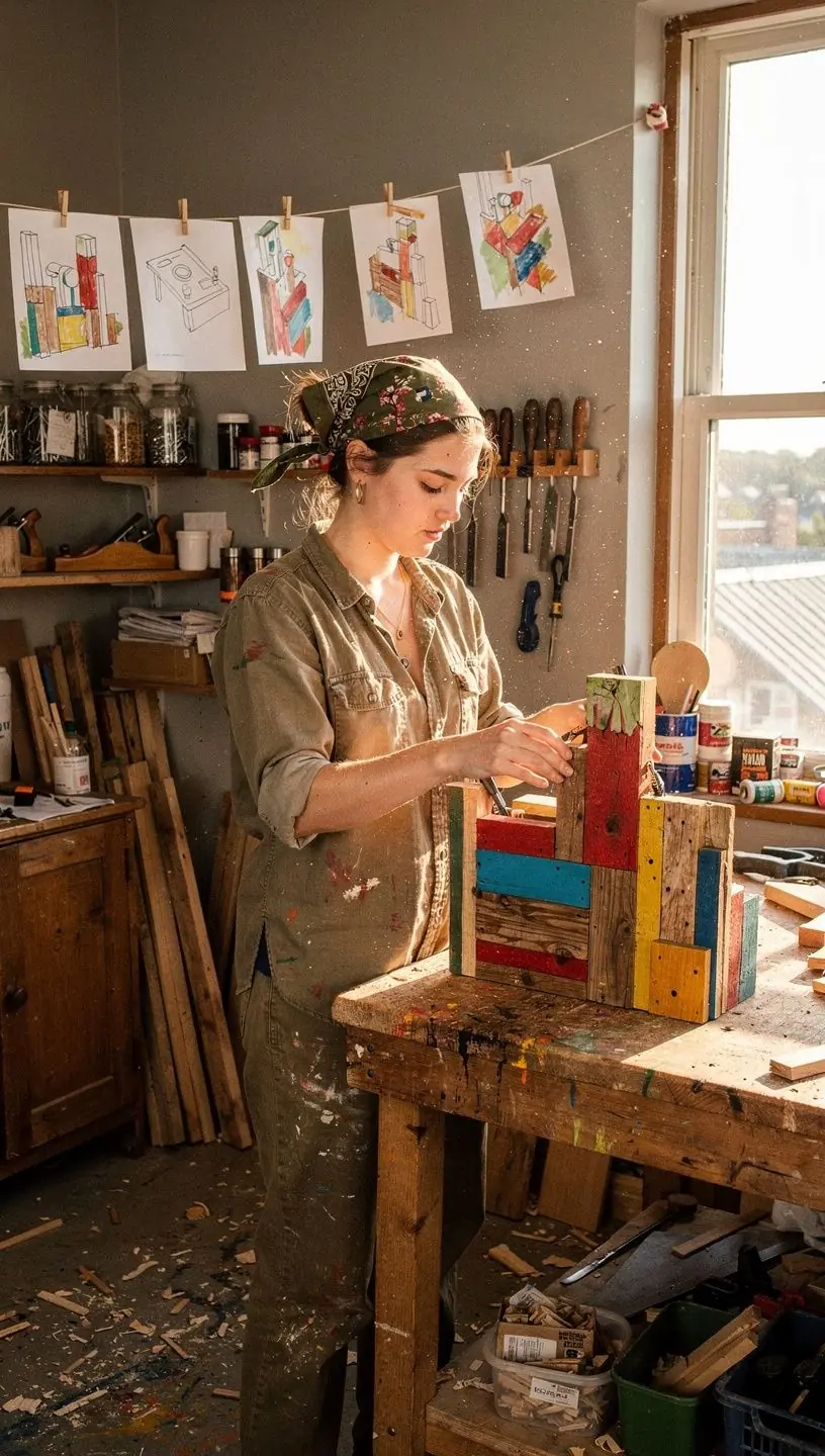 Műhelymunka közben készült képek a diákok aktív részvételével.