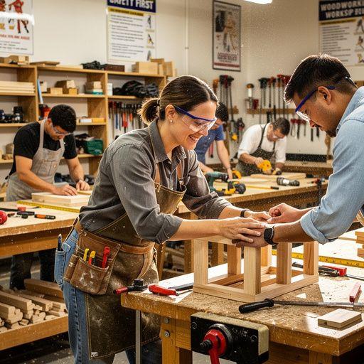 Fafeldolgozás oktatása online környezetben, videókkal.